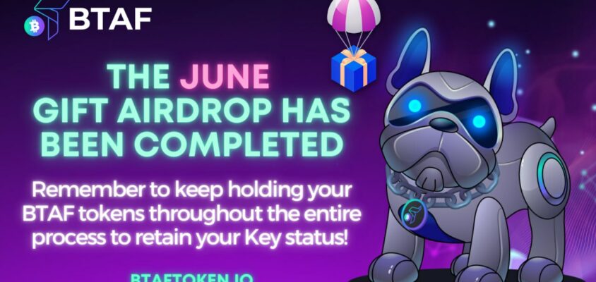 The June Gifting airdrop has been completed!