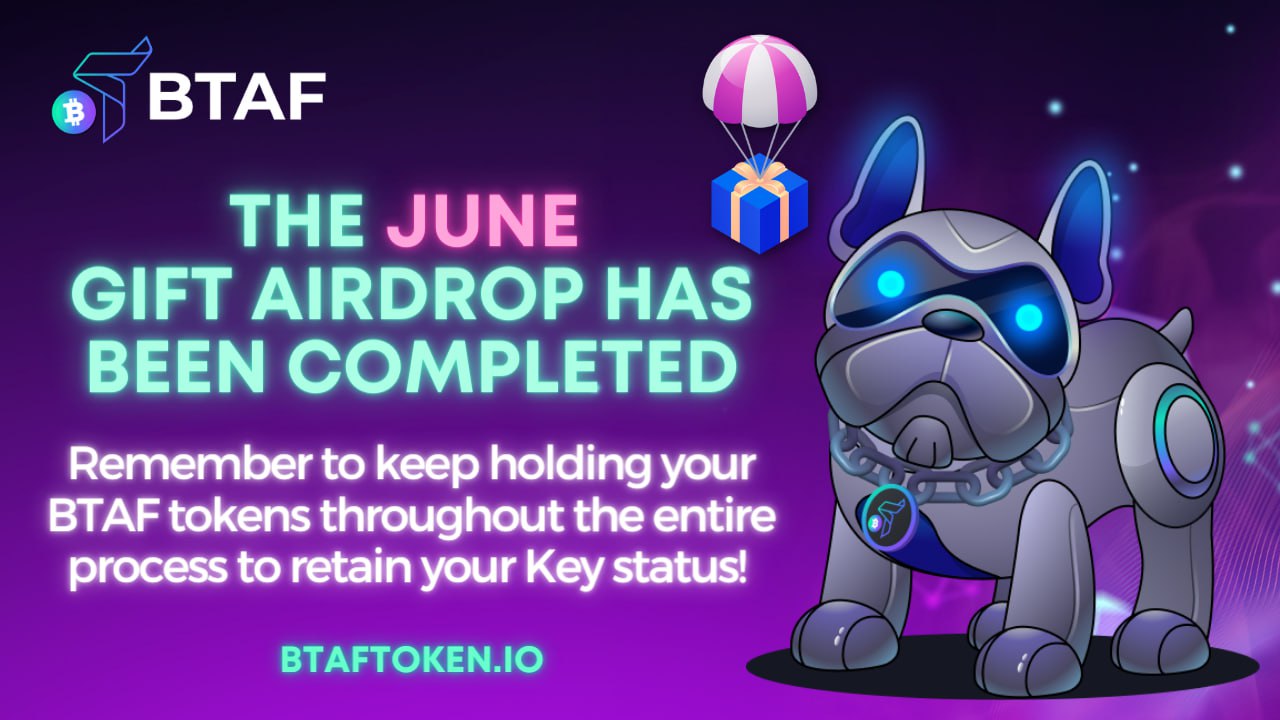The June Gifting airdrop has been completed!