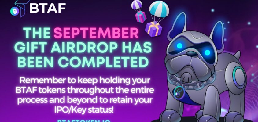 📣 The September Gifting airdrop is in! 🥳