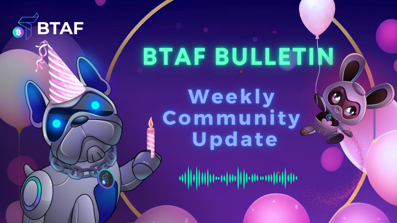 🆒 BTAF token weekly bulletin #40 – 6 October 2023