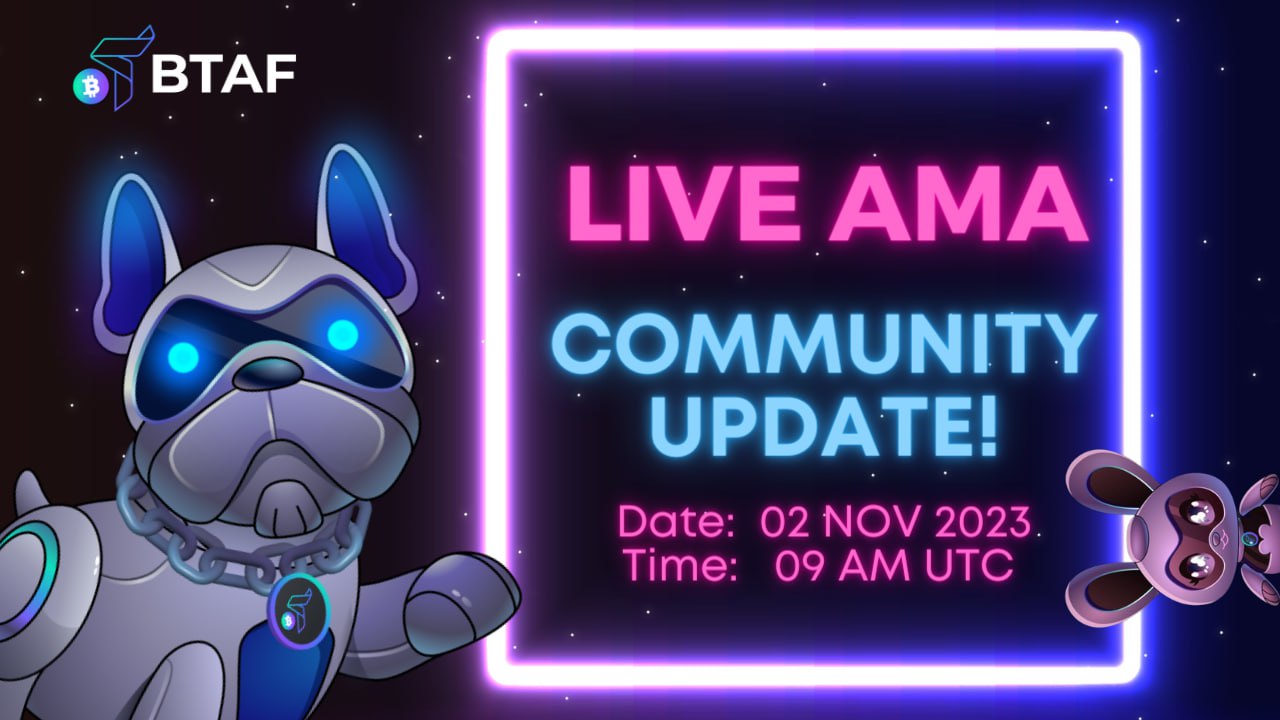 BTAF token upcoming monthly AMA!