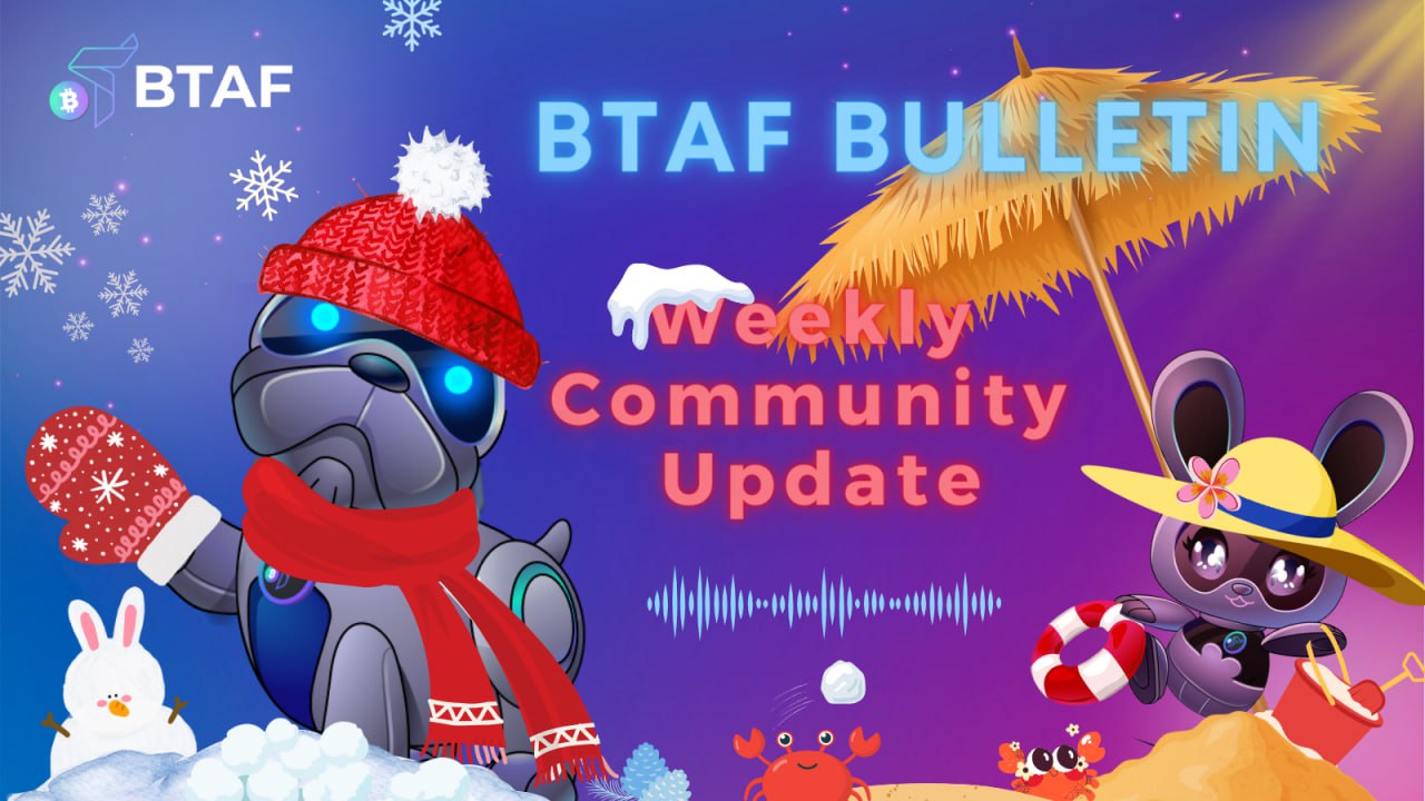 ☀️❄️ BTAF token weekly bulletin #77 – 23 June 2024