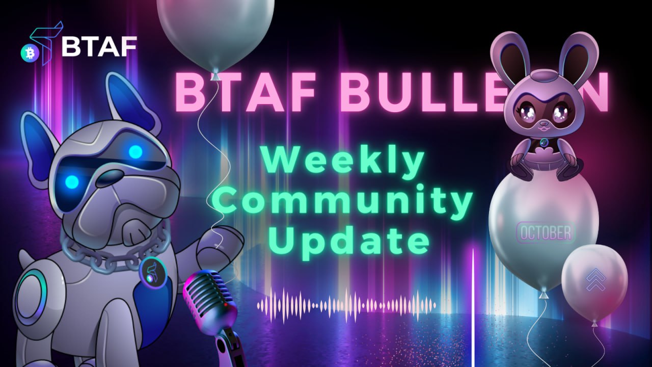 ⬆️ BTAF token weekly bulletin #91 – 6 October 2024