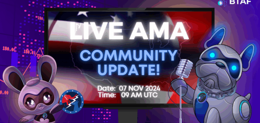 📣 BTAF token November AMA happening this week!