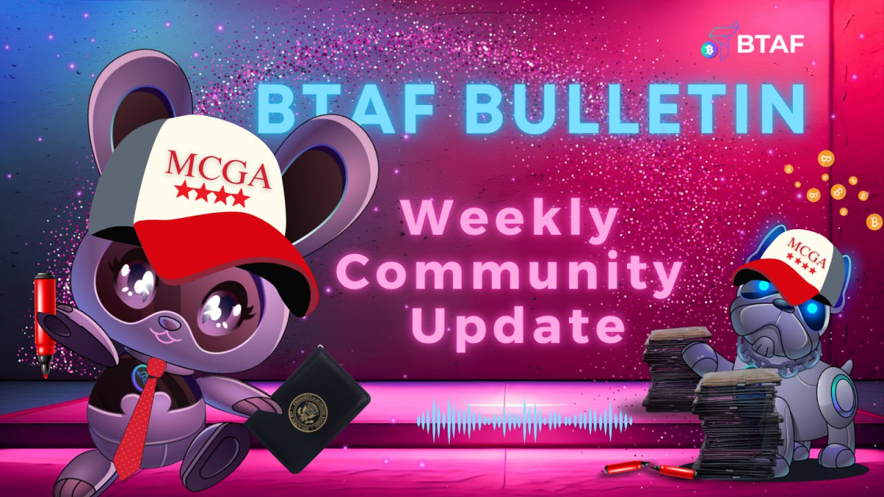 ✍️ BTAF token weekly bulletin #104 – 25 January 2025