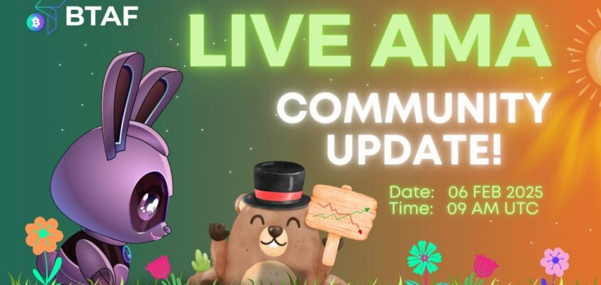 📣 BTAF token AMA this week Thursday!