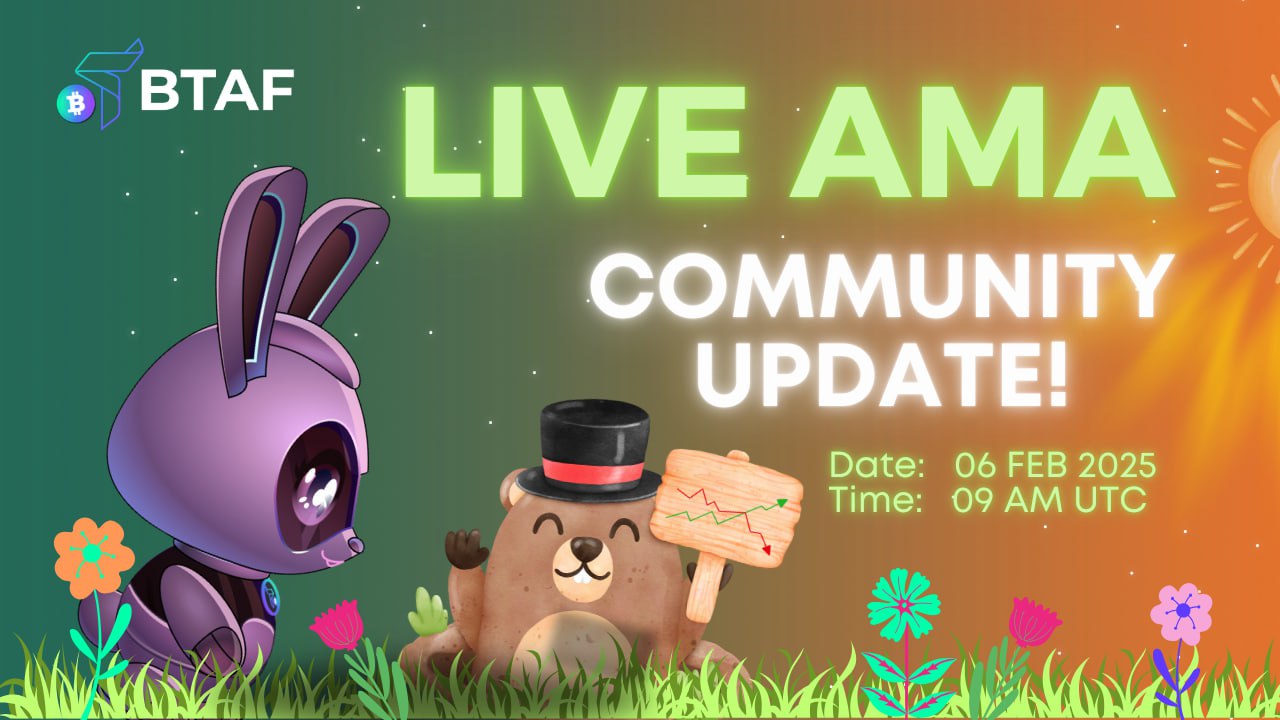 📣 BTAF token AMA this week Thursday!