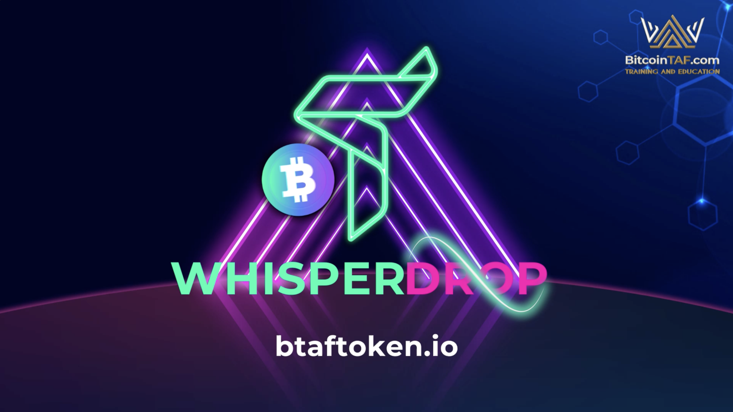 ‼️📣 The BTAF token Whisper Drop is here! 😱🤩