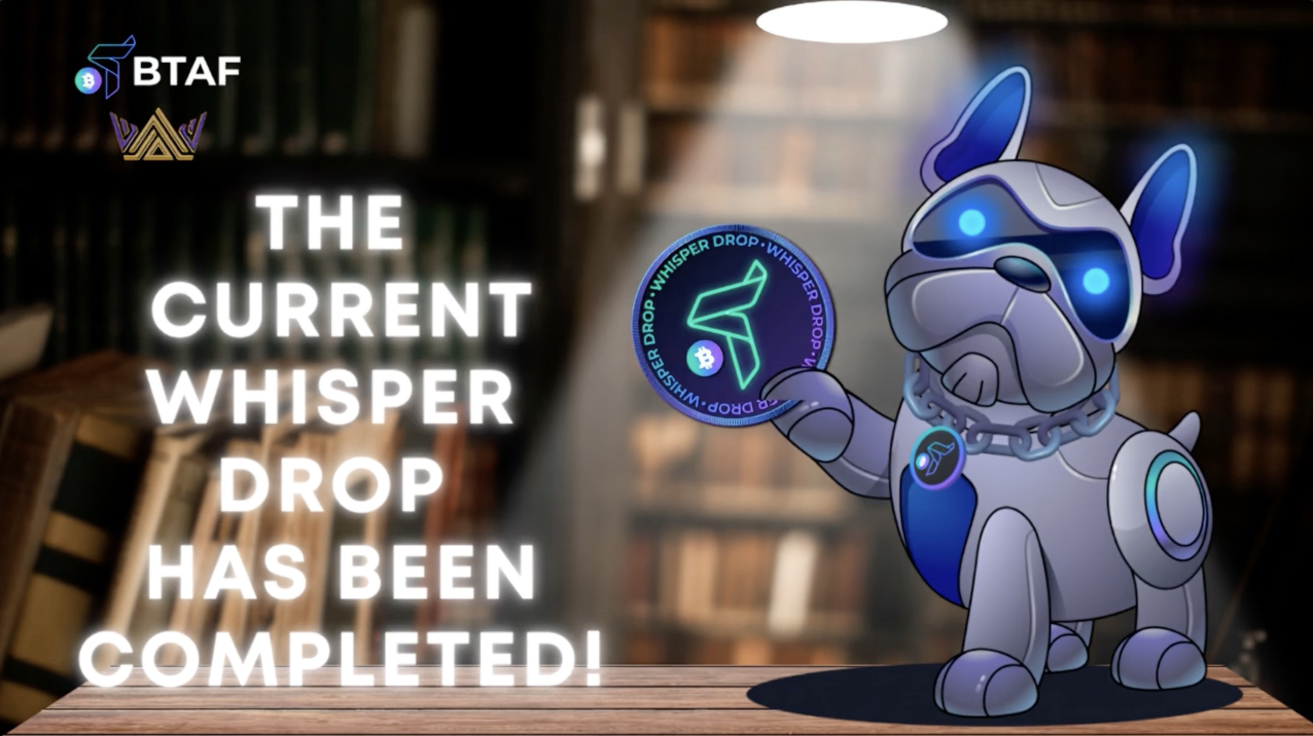 $APTM launches on the Whisper Drop initiative!