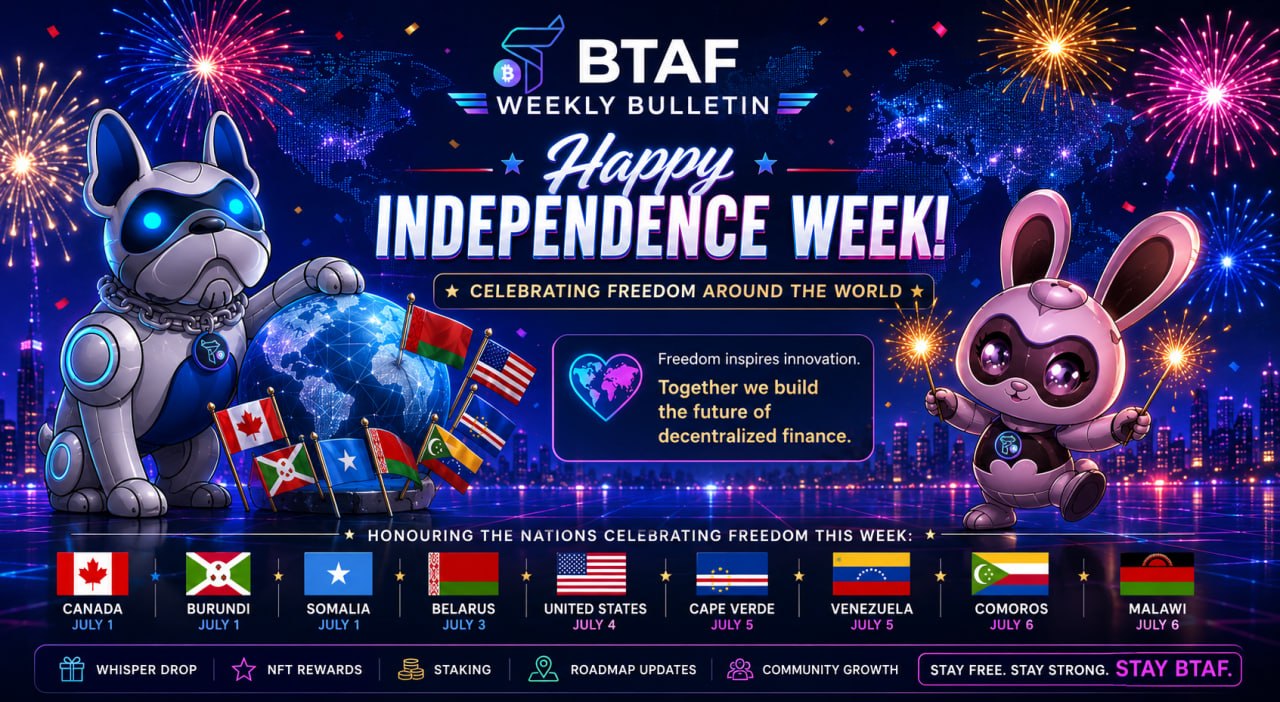 🏅 BTAF TOKEN BULLETIN – 29 June 2026 #152
