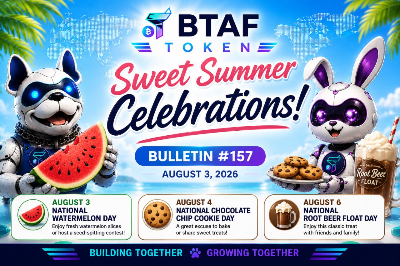 BTAF TOKEN BULLETIN – 3 August 2026 #157